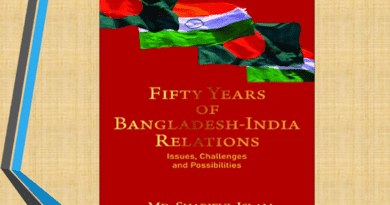 "Fifty Years of Bangladesh-India Relations: issues, challenges and possibilities," written by Md. Shariful Islam. (Photo supplied)