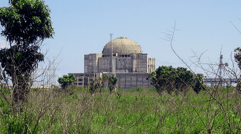 The unfinished and abandoned Juragua Nuclear Power Plant in Cienfuegos, Cuba. Photo Credit: David Grant, Wikipedia Commons