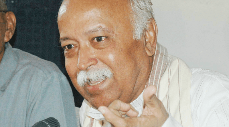 File photo of Dr. Mohan Bhagwat. Photo Credit: vishal dutta photo's, Wikipedia Commons