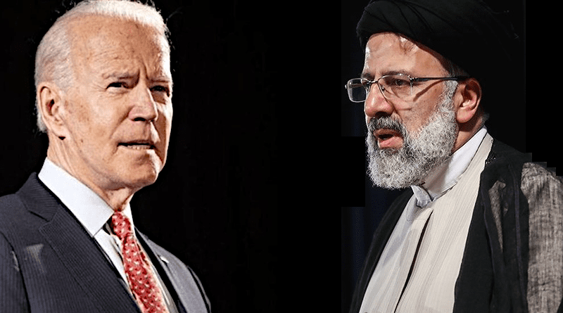 US President Joe Biden and President Ebrahim Raisi (Photo montage)