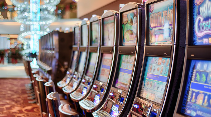 Gambling Slot Machine Casino Game Play Win