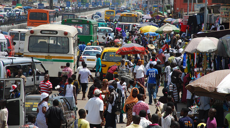 Street Africa Ghana City Streets People Travel