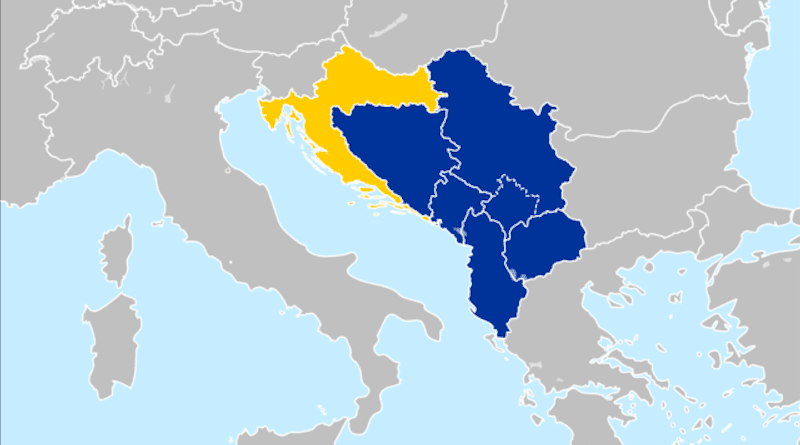 Location of Western Balkans. Credit: Wikipedia Commons