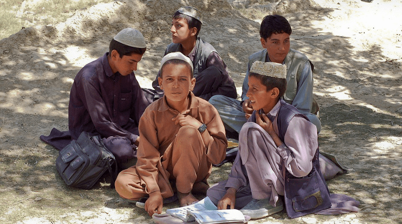 Boys Schoolboys Bamozai Afghanistan Muslims Islam