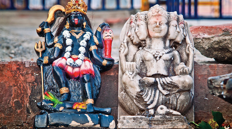 Durga India Travel Goddess Puja Idol Sculpture Bangladesh Hindu Hinduism