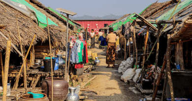 Internally displaced people at IDP camp in Arakan State, Myanmar. Photo Credit: DMG