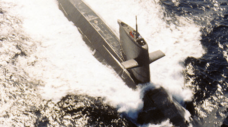 File photo of a Taiwanese submarine. Photo Credit: ROC NAVY, Wikipedia Commons