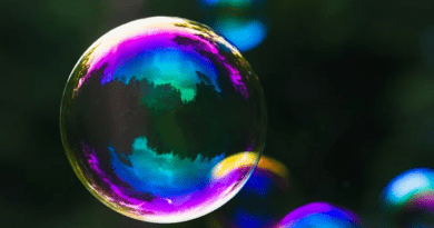 inflation soap bubble