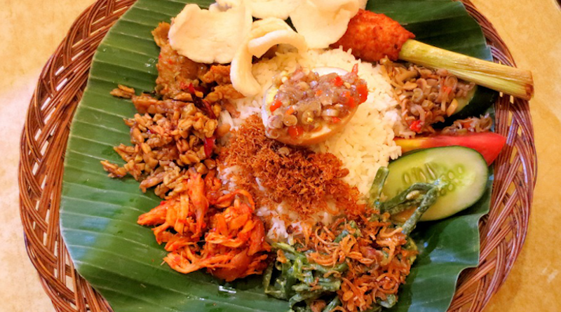 Nasi Padang Food Dish Indonesian Cuisine