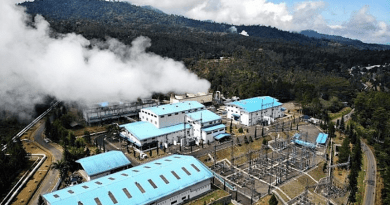PT Pertamina Geothermal Energy's (PGE's) geothermal power plant. [ANTARA/HO-PGE]
