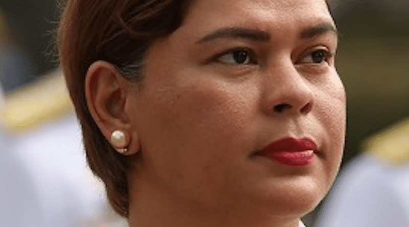 File photo of Sara Duterte-Carpio. Photo Credit: National Historical Commission of the Philippines, Wikipedia Commons