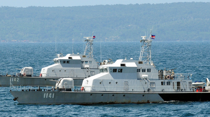 Royal Cambodian Navy patrol crafts. Photo Credit: U.S. Navy photo by Mass Communications Specialist 1st Class Robert Clowney/Released