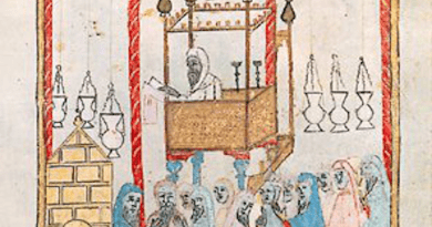 Detail of a Spanish haggadah of the 14th century. Credit: Author unknown, Wikipedia Commons