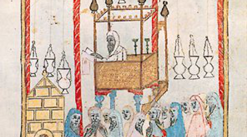 Detail of a Spanish haggadah of the 14th century. Credit: Author unknown, Wikipedia Commons