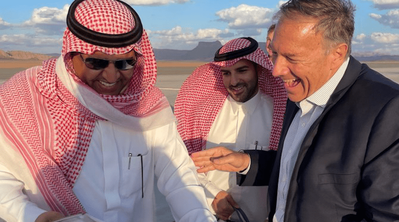 Former US Secretary of State Mike Pompeo visits Saudi Arabia. Photo Credit: Mike Pompeo