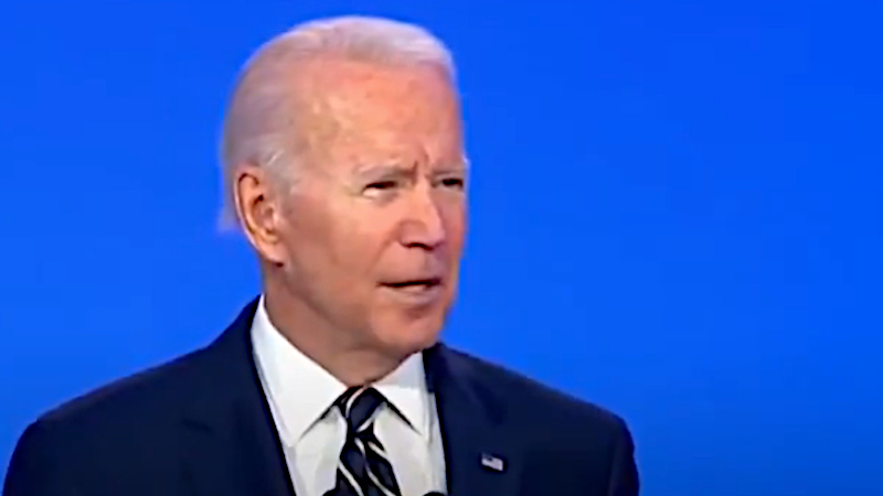 US President Joe Biden. Photo Credit: White House video screenshot