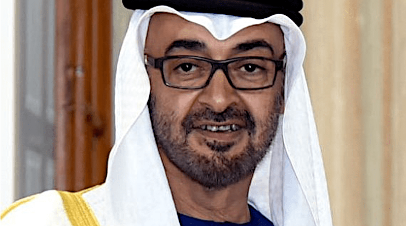 United Arab Emirates' Crown Prince Mohammed bin Zayed. Photo Credit: India Prime Minister's Office, Wikipedia Commons