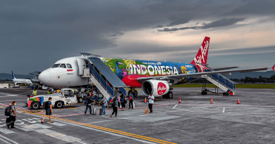 indonesia airplane plane airport