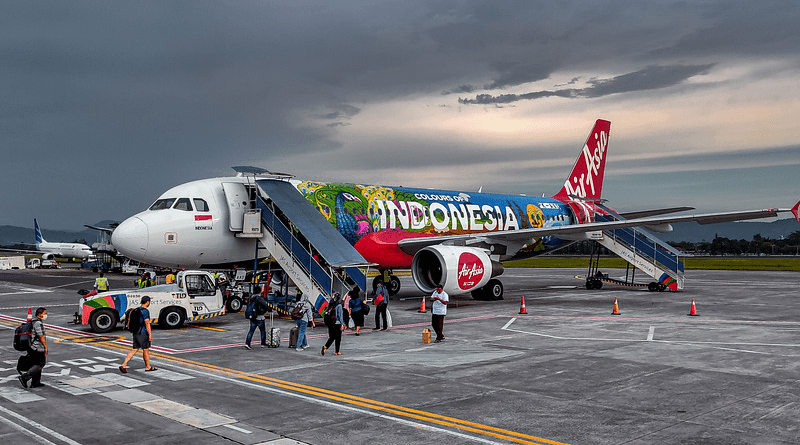 indonesia airplane plane airport