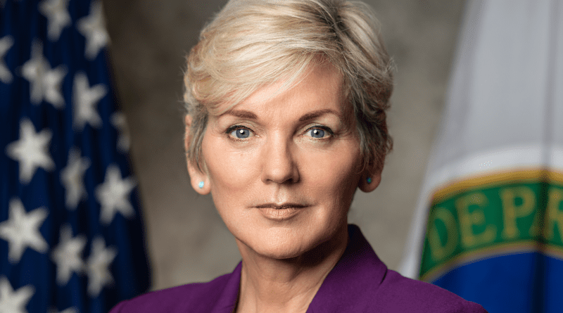 US Secretary of Energy Jennifer Granholm. Photo Credit: Official portrait, U.S Department of Energy, Wikipedia Commons