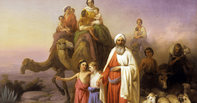 Abraham's Journey from Ur to Canaan, by József Molnár, 1850. Credit: Wikipedia Commons