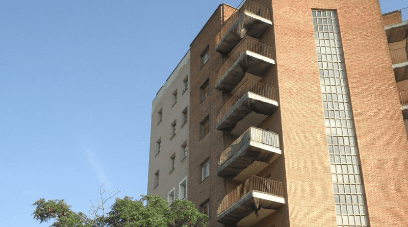 The 'El bloc des Mestres,' a HOUSEFUL demo building near Barcelona (Spain). (Photo supplied)
