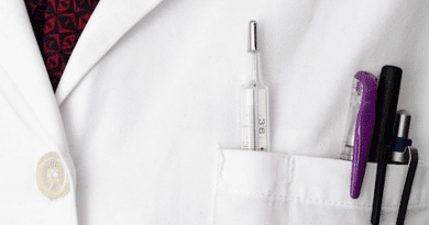 doctor white coat lab thermometer medicine