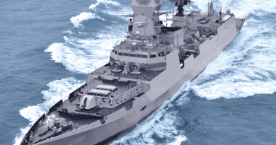 India's INS Visakhapatnam. Photo Credit: Indian Navy