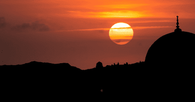 pakistan mosque sunset islam
