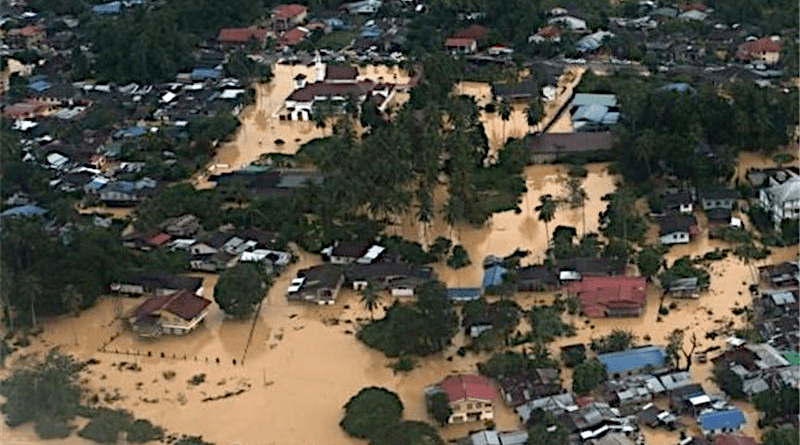 Flooding in Malaysia. Photo Credit: Tasnim News Agency