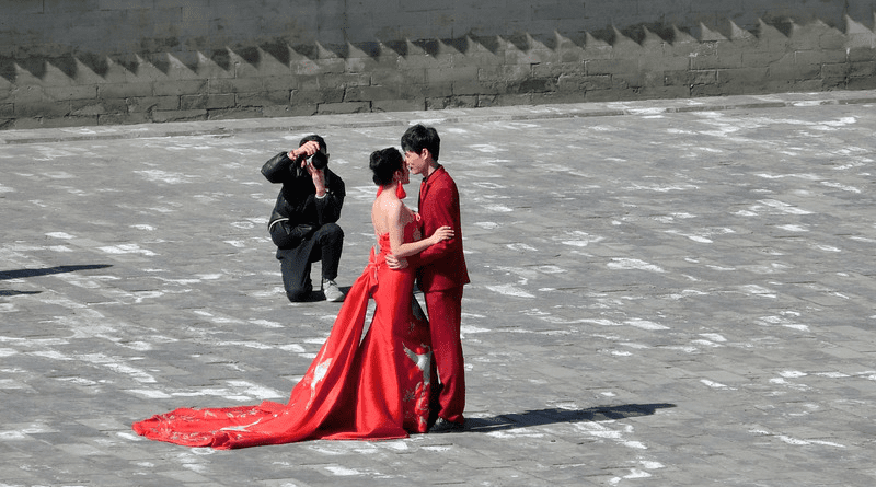 China Beijing Wedding Wedding Couple Love Few
