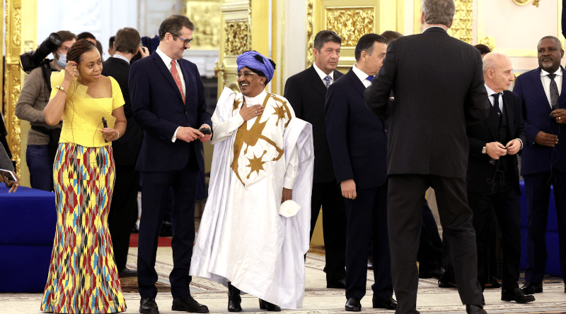 African ambassadors at presentation letters of credence. Photo Credit: Kremlin.ru