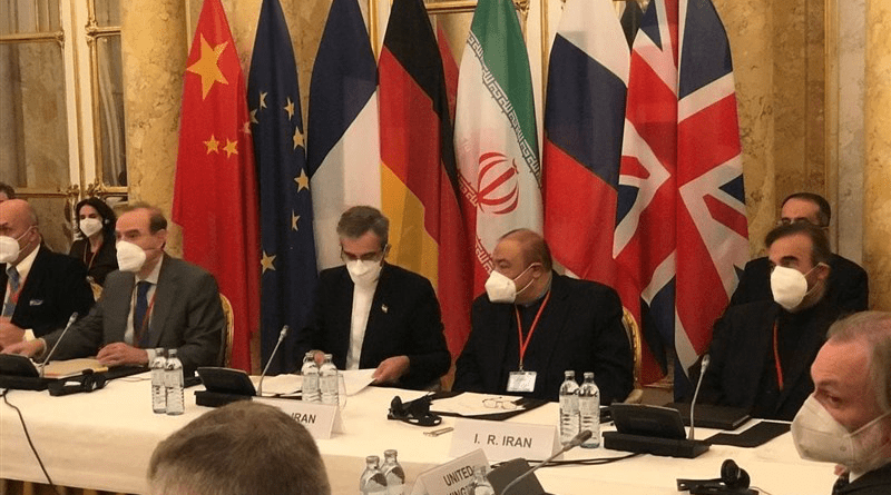 Iranian delegation at Vienna talks. Photo Credit: Tasnim News Agency