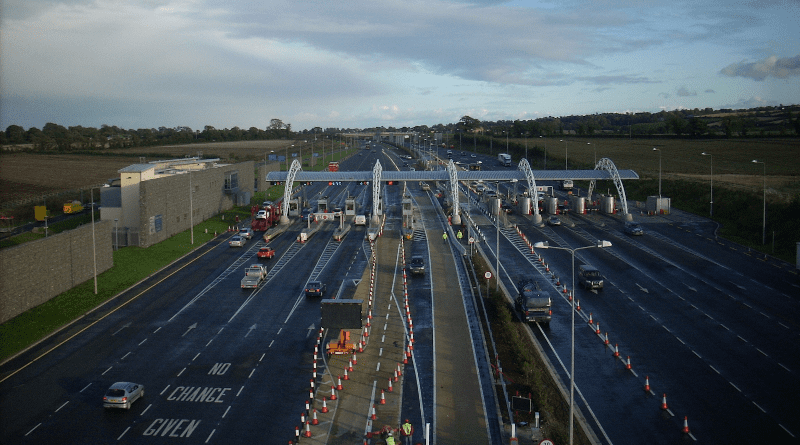 A toll road in Ireland. Photo Credit: Indra