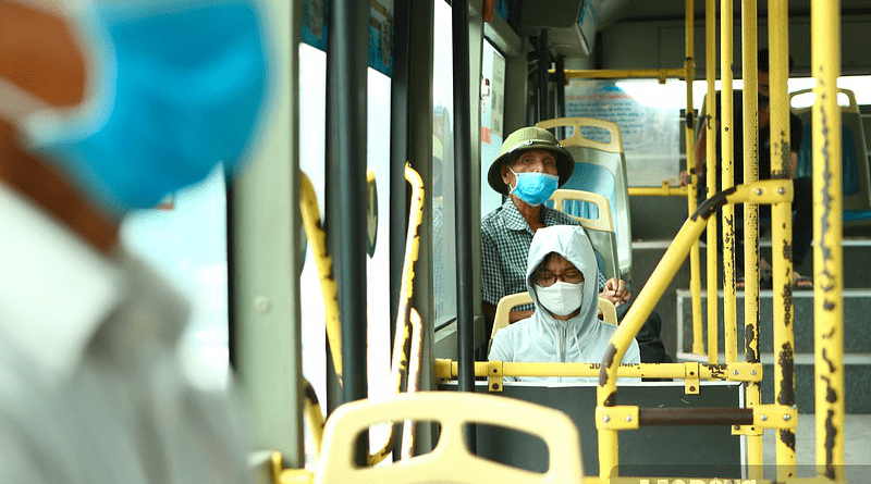 Bus Face Mask Covid-19 Commuters Commuting coronavirus