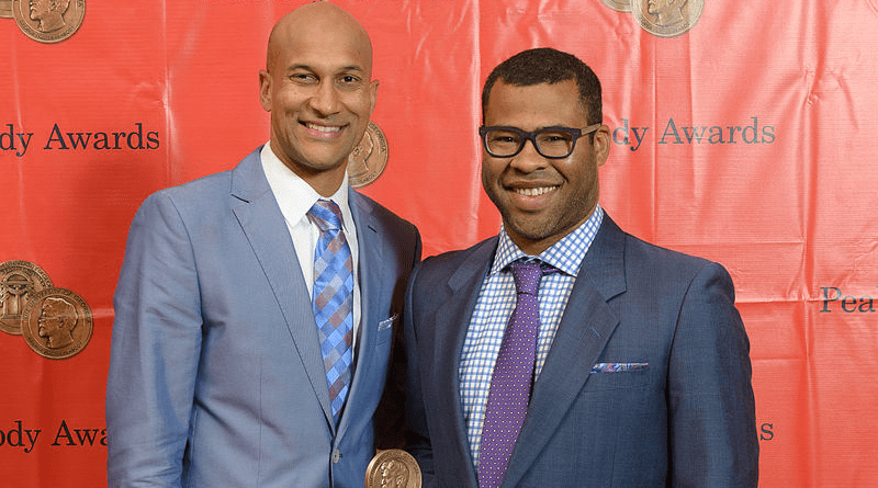 Key (left) and Peele (right) attending the Peabody Awards in 2014. Photo Credit: Peabody Awards, Wikipedia Commons