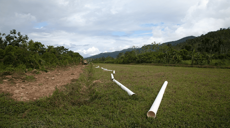 Deforestation in Ecuador near the border with Peru CREDIT: Luke Parsons