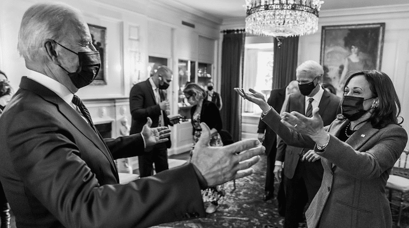 US President Joe Biden and Vice President Kamala Harris. (Official White House Photo by Adam Schultz)
