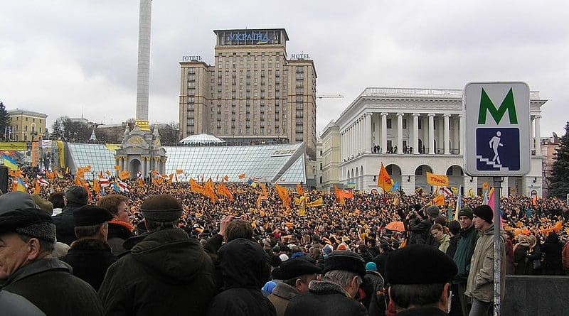 Orange Revolution in Ukraine. Photo Credit: Wikipedia Commons
