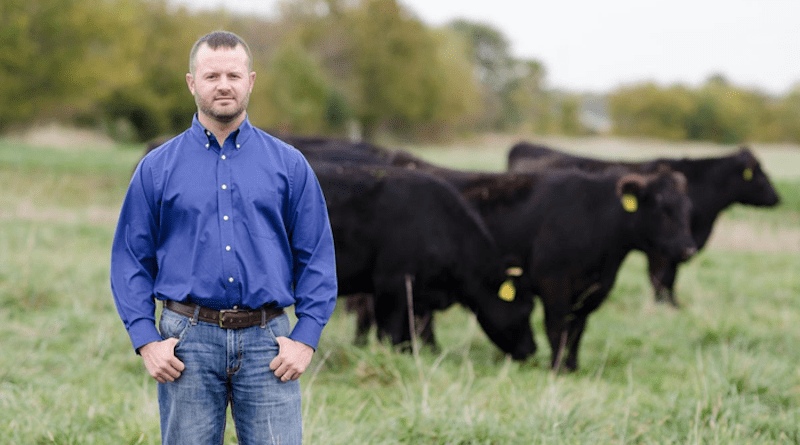 University of Illinois animal scientist Dan Shike, pictured, worked with a research team to evaluate drylot systems as an alternative to pasture for beef cows and calves. CREDIT: University of Illinois