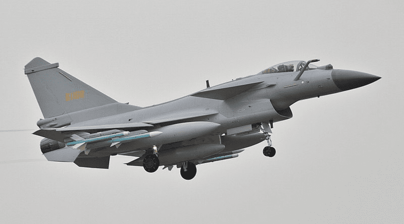 File photo of a Chinese J-10 fighter aircraft jet. Photo Credit: Alert5, Wikipedia Commons
