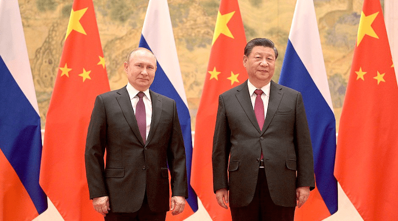 Russia's President Vladimir Putin with President of China Xi Jinping. Photo Credit: Kremlin.ru