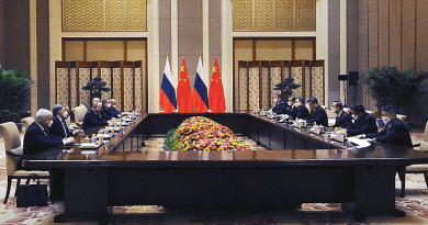 Russia's President Vladimir Putin in talks with President of China Xi Jinping. Photo Credit: Kremlin.ru