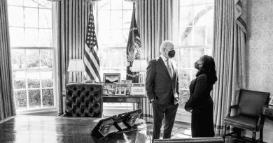 US President Joe Biden with Supreme Court nominee Judge Ketanji Brown Jackson. Photo Credit: The White House