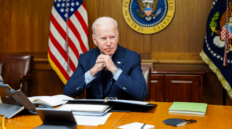 US President Joe Biden in Camp David. Photo Credit: The White House