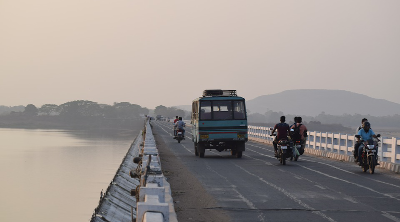 Travel Road Transportation System Mahanadi Odisha India