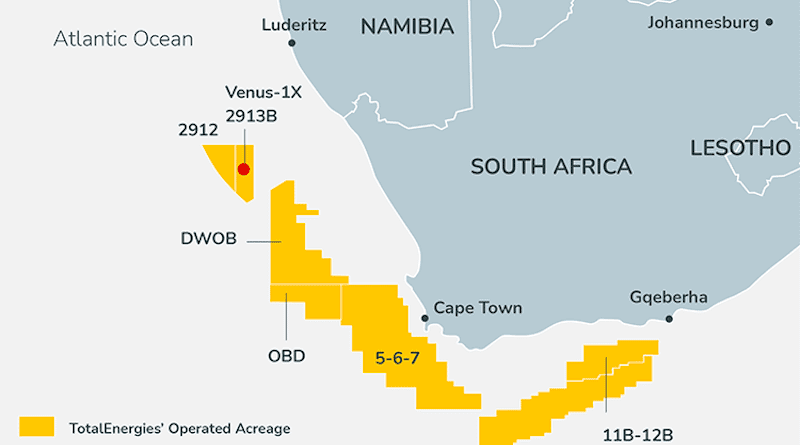 TotalEnergies in Namibia and South Africa