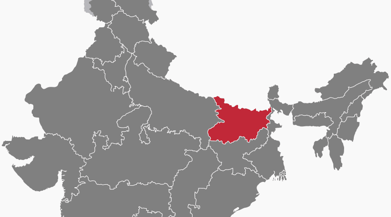 Location of Bihar in India. Credit: Wikipedia Commons