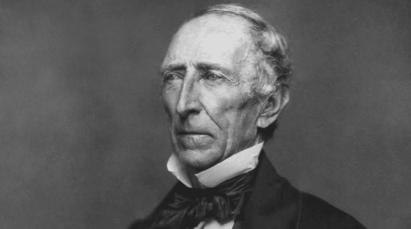 John Tyler, tenth president of the United States. Photo Credit: Edwards & Anthony, Wikipedia Commons