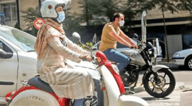 Iran bans women from riding motorcycles. Photo Credit: Iran News Wire